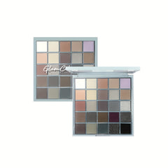 Smokey 25 Colors Eyeshadow Palette Gothic Punk Style Matte Shimmer