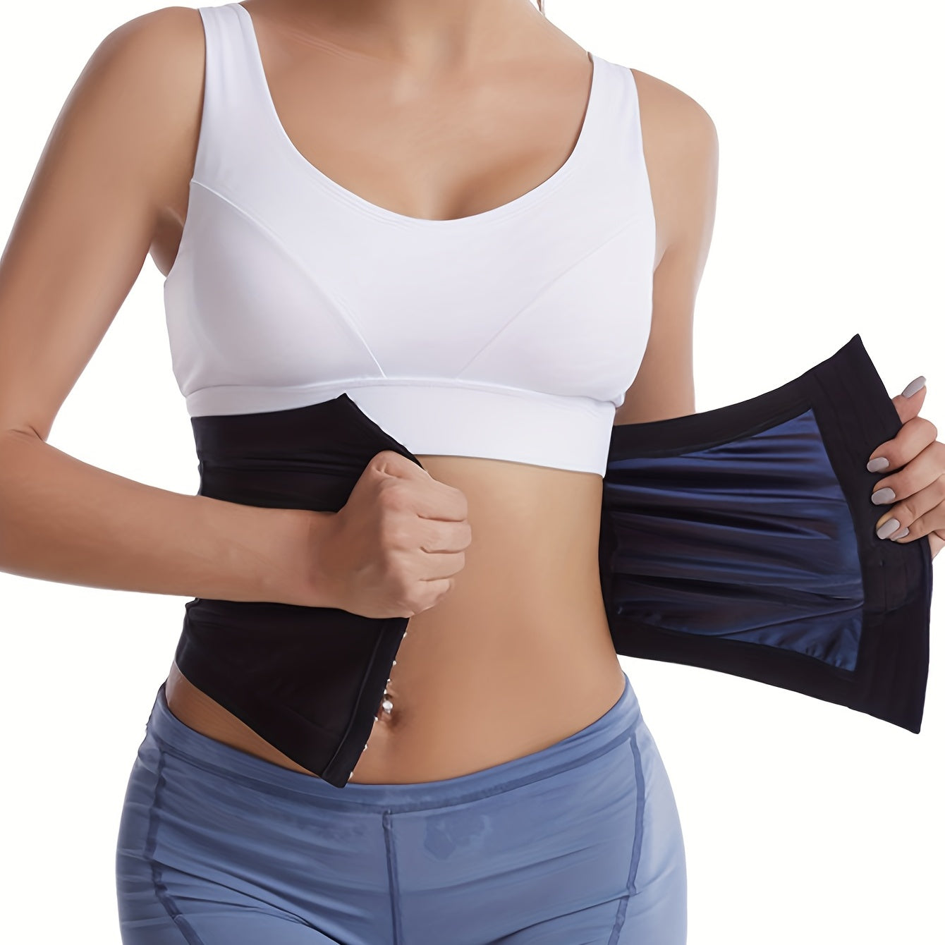 Women's Sweating Yoga Waist Belt for Fitness