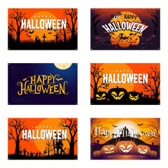 Halloween Banner Background Cloth Party Decorations