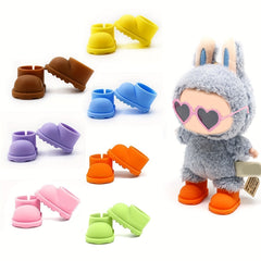LABUBU & 12-15 Dolls Shoes, Comfortable Material, Excludes Doll & Cloth