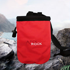 Adjustable Drawstring Chalk Bag for Climbing