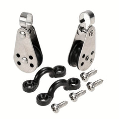 Stainless Steel Pulley Set for Kayak Boat Marine