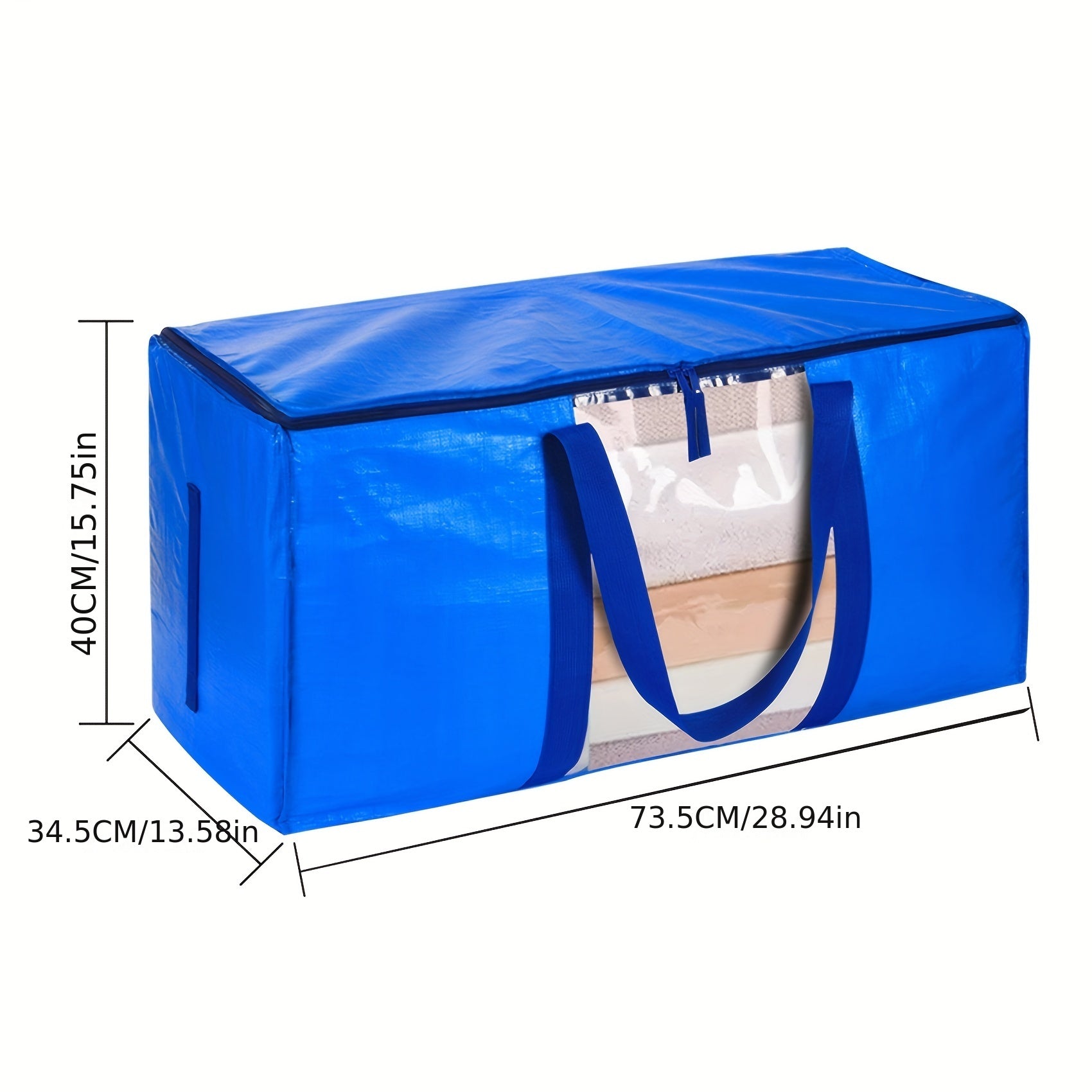 Large Quilt Clothes Organizer Lightweight Storage Bag