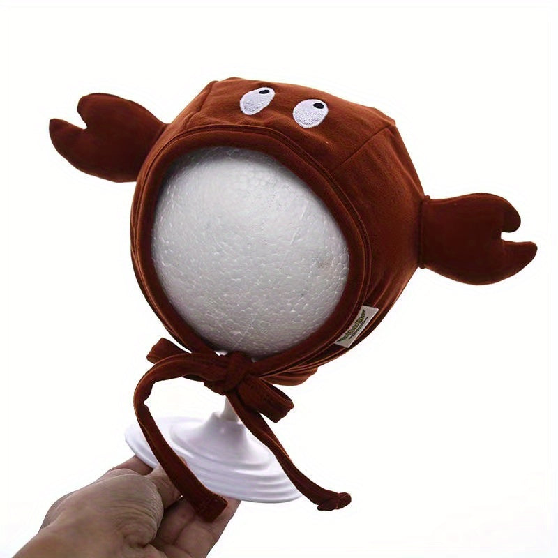 Baby Crab Pullover Cap Spring Autumn Hat for Newborn Boys & Girls
