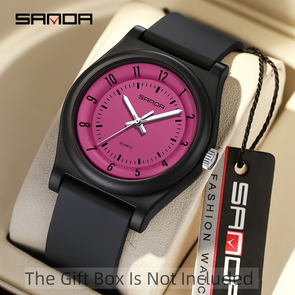 SANDA Unisex Sport Watch 5ATM Shock Resistant Quartz Watch