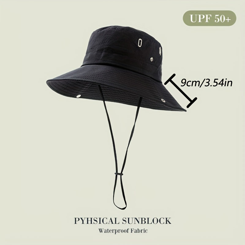 Waterproof Bucket Hat for Outdoor Sun Protection