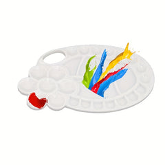 Oval Palette Plastic Paint Tray Palette Paint Tray Palettes Paint Pallets