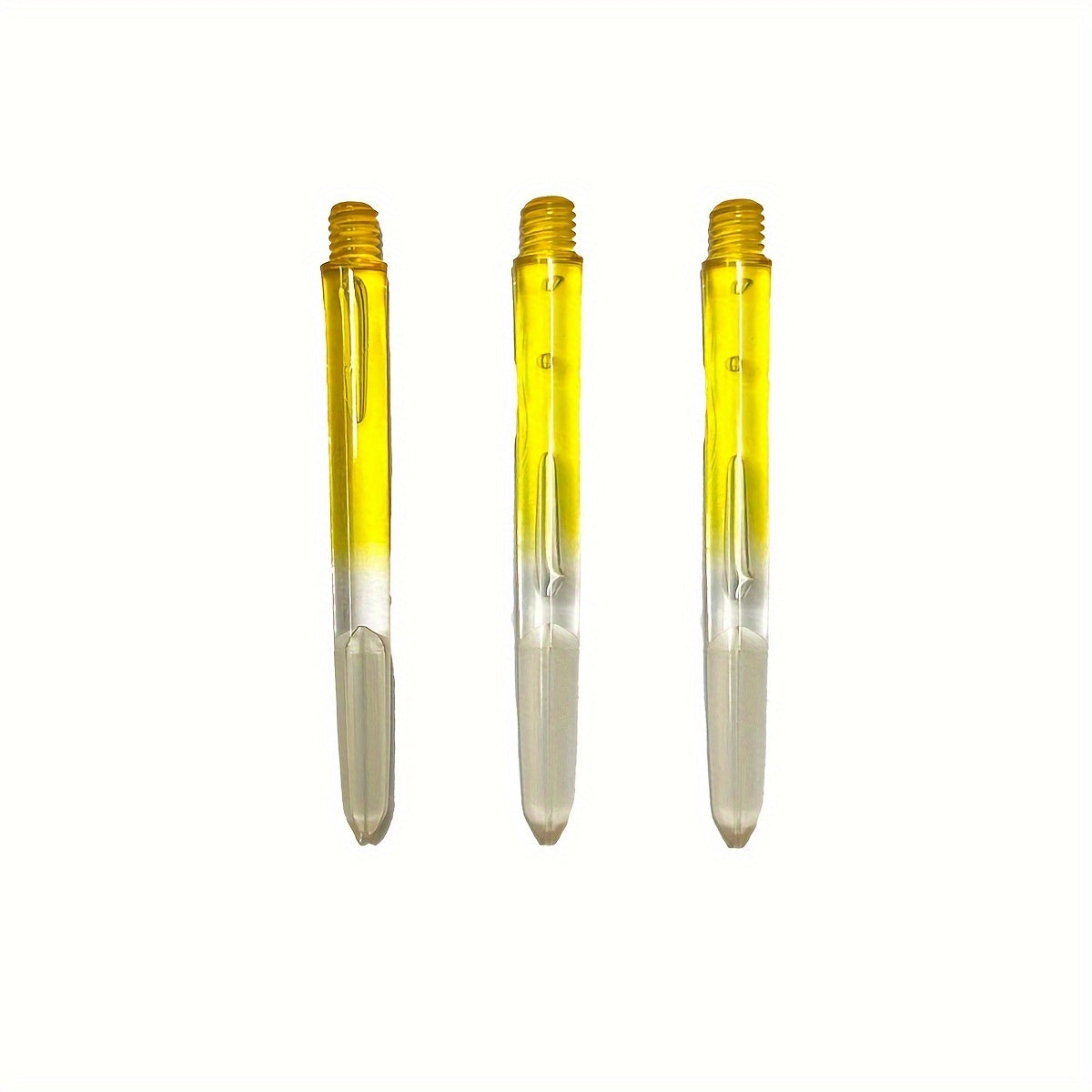 3pcs Crystal Darts Shaft Gradient Plastic 2BA Dart Shaft