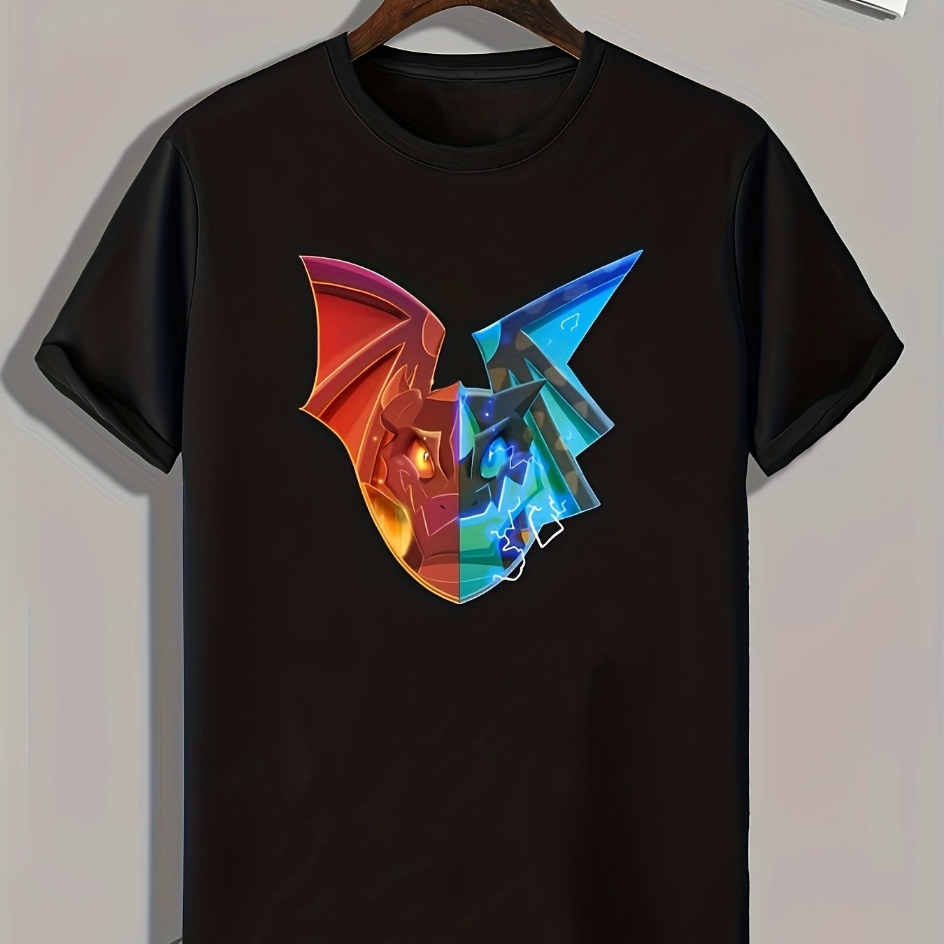 Pattern Men's Graphic T shirt Casual Comfy Tees For Summer Mens Clothing