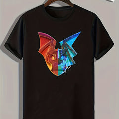 Pattern Men's Graphic T shirt Casual Comfy Tees For Summer Mens Clothing