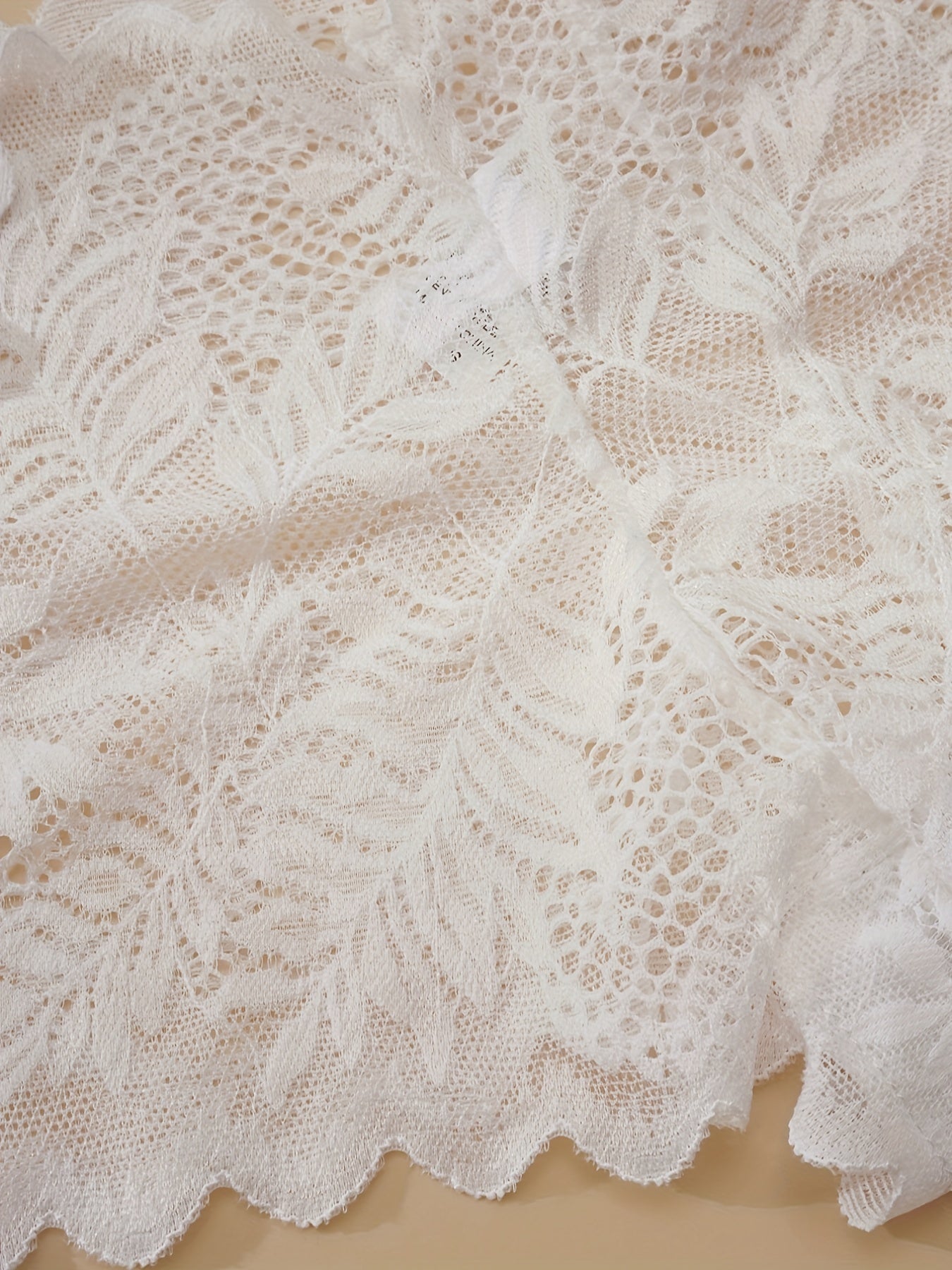 6pcs Floral Lace Panties Soft & Comfortable Women's Lingerie