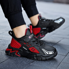 Boy's Chunky Shoes Soft Sole Waterproof Sneakers For Kids