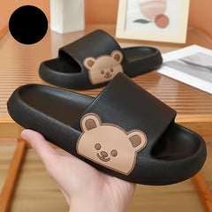 Men's Bear Cloud Slides Non-slip House Shoes