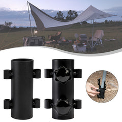 Adjustable Canopy Pole Holder Ground Nail Stand 8pcs