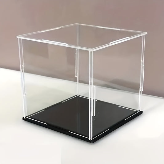 Adhesive Cutting Collection Display Box Acrylic Dustproof Storage