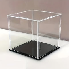 Adhesive Cutting Collection Display Box Acrylic Dustproof Storage