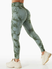 Tie Dye Yoga Pants High Stretch Leggings Women's Activewear