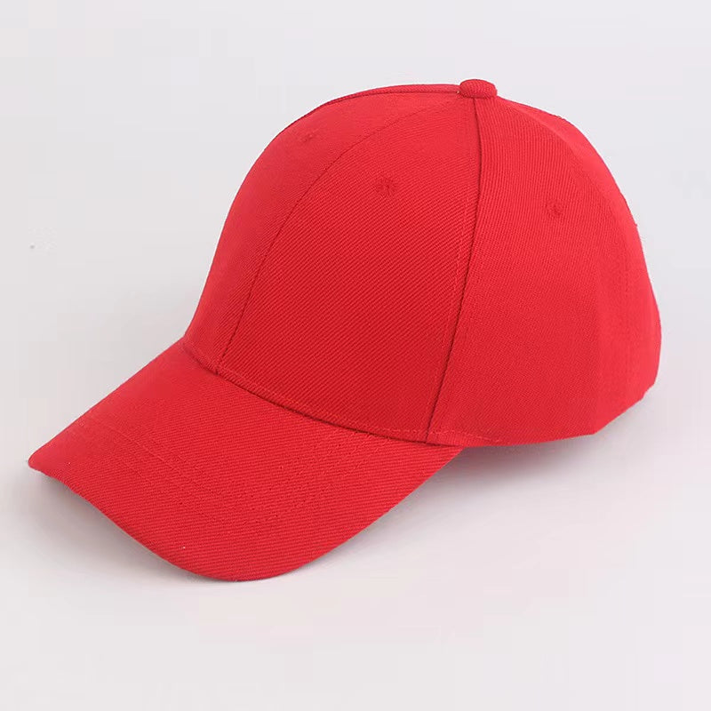 Blank Baseball Cap Solid Sports Cap Dolman Hat