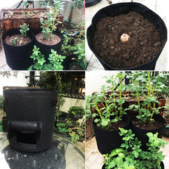 2 Packs Potato Grow Bags 85L Waterproof Fabric Sweet Potato Planter