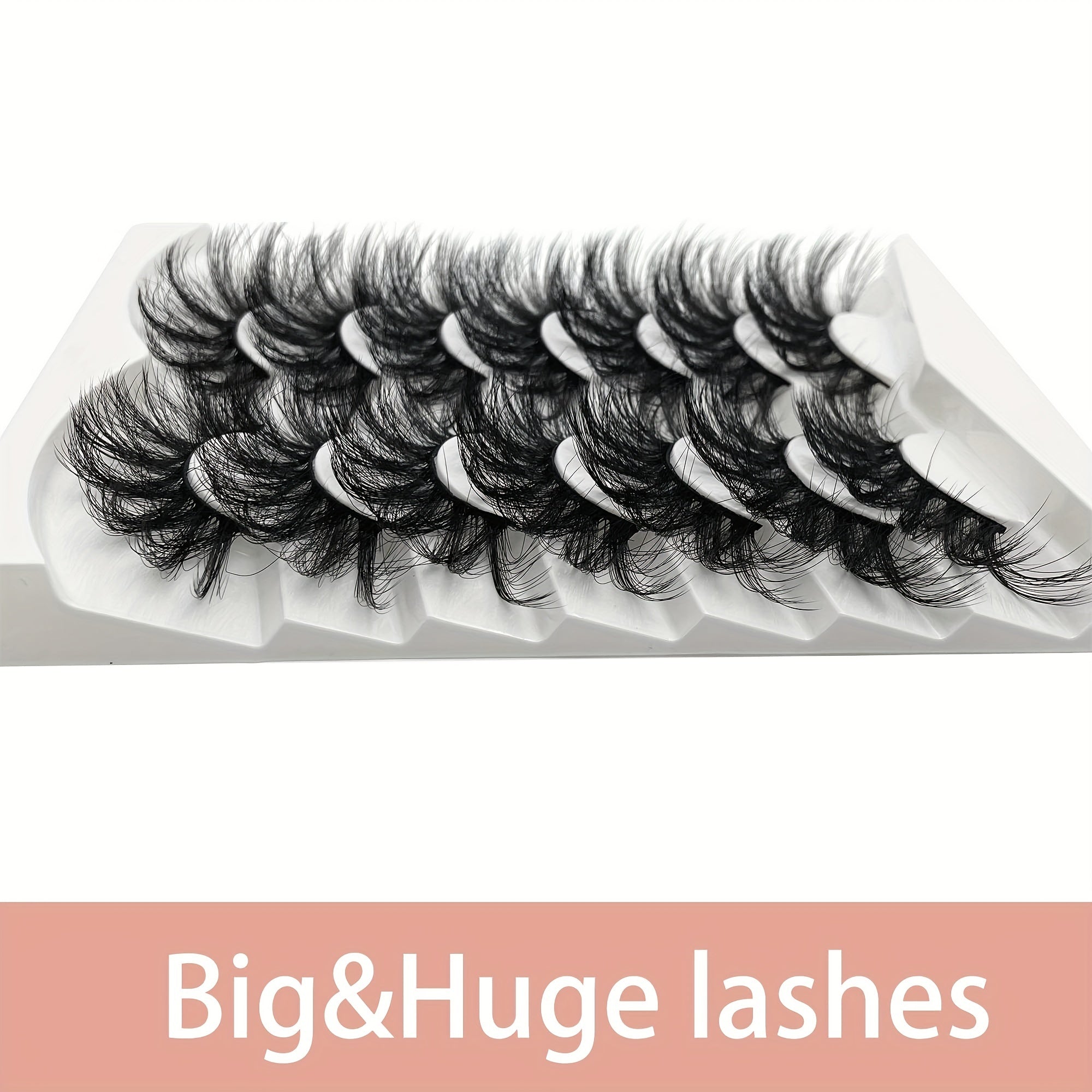 Fluffy 25mm 9D Volume Faux Mink Lashes Halloween Cosmetics