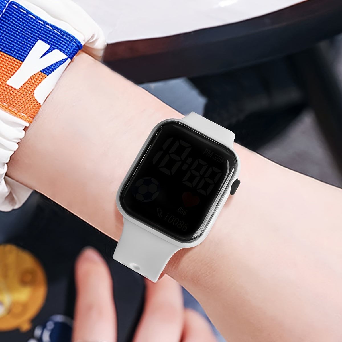 LED Display Electronic Sports Watch For Kids