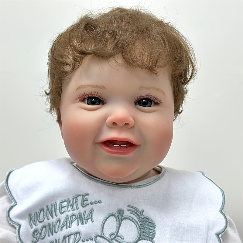 22 Inch Full Enamel Baby Doll Realistic Reborn Doll