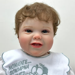 22 Inch Full Enamel Baby Doll Realistic Reborn Doll