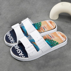 JIAGEYA Men's Cloud Slides Pillow Slippers Cushioned Comfy Lightweight
