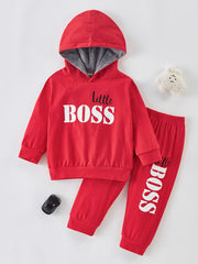 Toddler Boy Hoodie & Jogger Pants Set