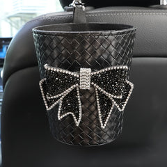 Car Mounted Garbage Bin - Hanging Trash Can for Car Interior