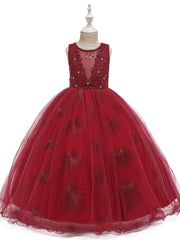 Baby Girls' Sleeveless Princess Dress Birthday Party Dress