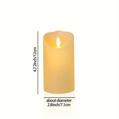 Flameless Candle Lights Outdoor Camping Night Lights LED Electronic Lights