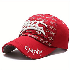 Hip Hop Baseball Cap Letter Embroidery Duck Hat