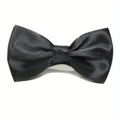 Wine Red Bow Tie Business Formal Wedding Groom Groomsman