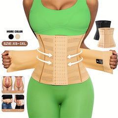 Breathable Waist Trainer Tummy Control Compression Wrap Cincher