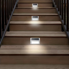 Solar Garden Lights Waterproof Outdoor Induction Lights Stainless Steel