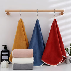 High Density Microfiber Sports Towel Yoga Fitness Coral Fleece Absorbent