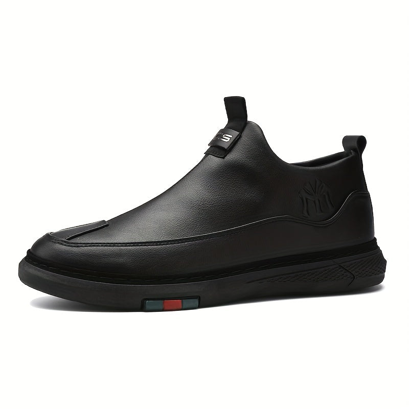 Men's Casual PU Mid Sneakers Outdoor Sports Shoes