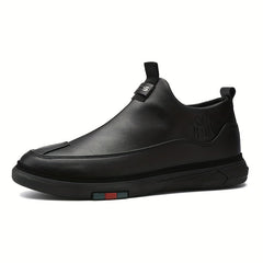 Men's Casual PU Mid Sneakers Outdoor Sports Shoes