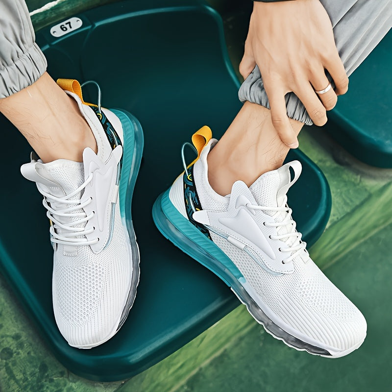 Men's Breathable Running Shoes Shock Absorption Non Slip Sneakers