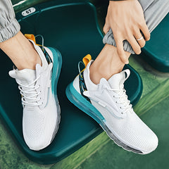 Men's Breathable Running Shoes Shock Absorption Non Slip Sneakers