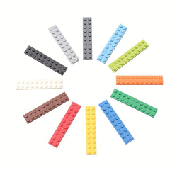 30pcs 2x10 Short Brick Building Blocks for MOC Bricks 3832 Durable ABS Material