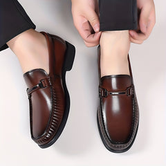 Men's Moc Toe Loafer Shoes Non-slip Slip On Shoes