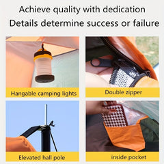 Portable Automatic Tent with Sun Protection for Camping Picnics