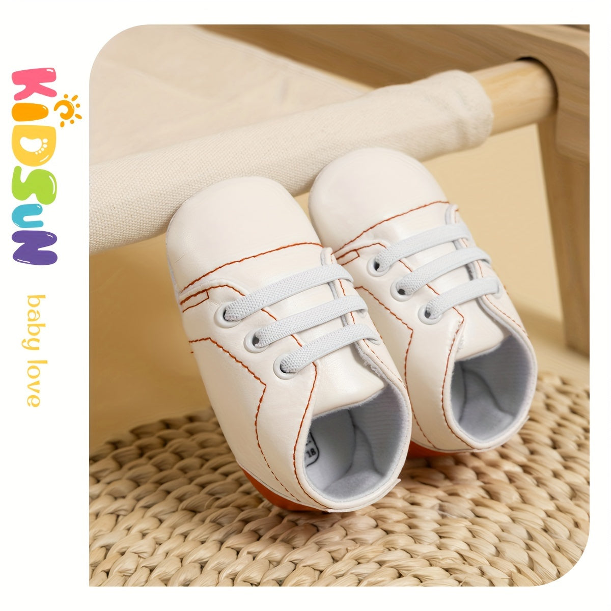 Baby Girls Lightweight Non Slip Sneakers All Seasons