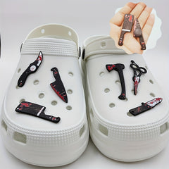 6 Pcs Dark Horror Simulation Halloween Accessories Set