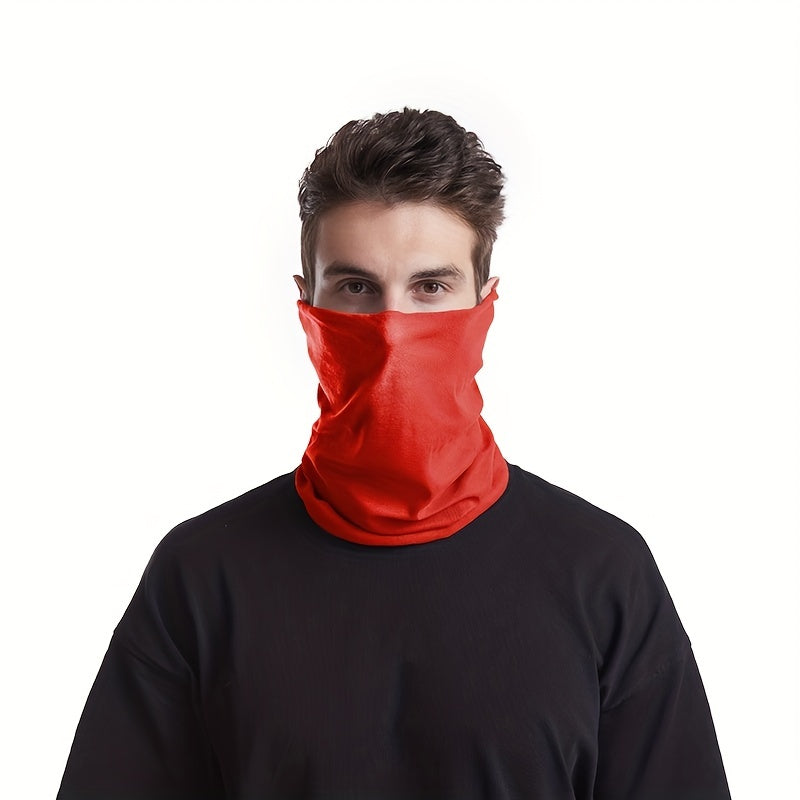 Men's Outdoor Sunscreen Neck Gaiter Sporty Scarf