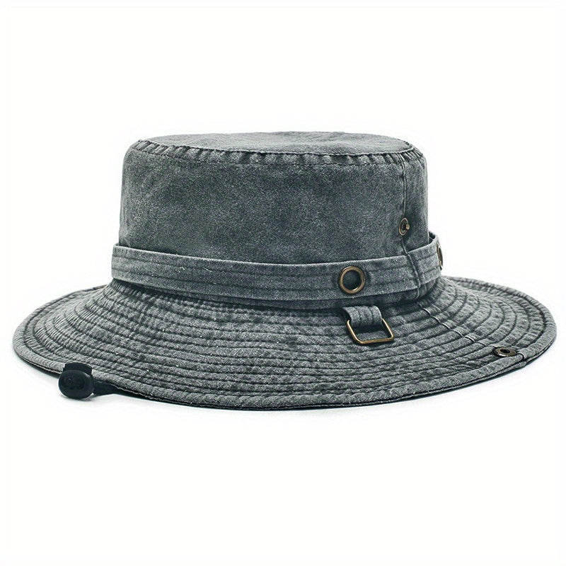 Sun Protection Hat 100 Bucket Hats For Men Wide Brim Sun Hat Washed Safari Hat