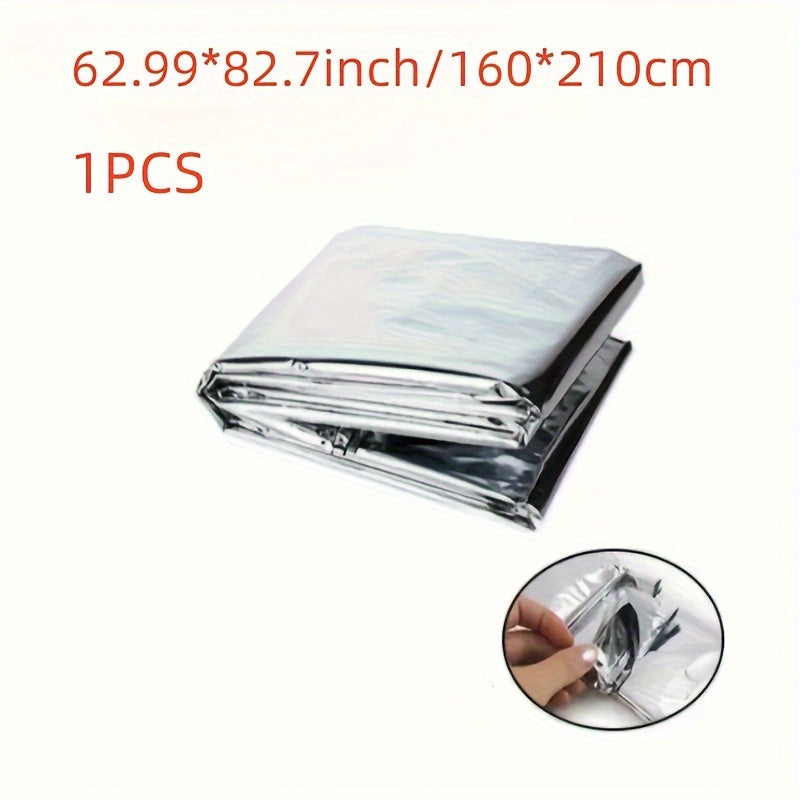 4pcs Emergency Thermal Blanket First Aid Aluminum Foil Blanket
