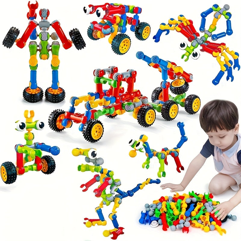 Educational Puzzle Toy Set for Kids - 100 Pieces